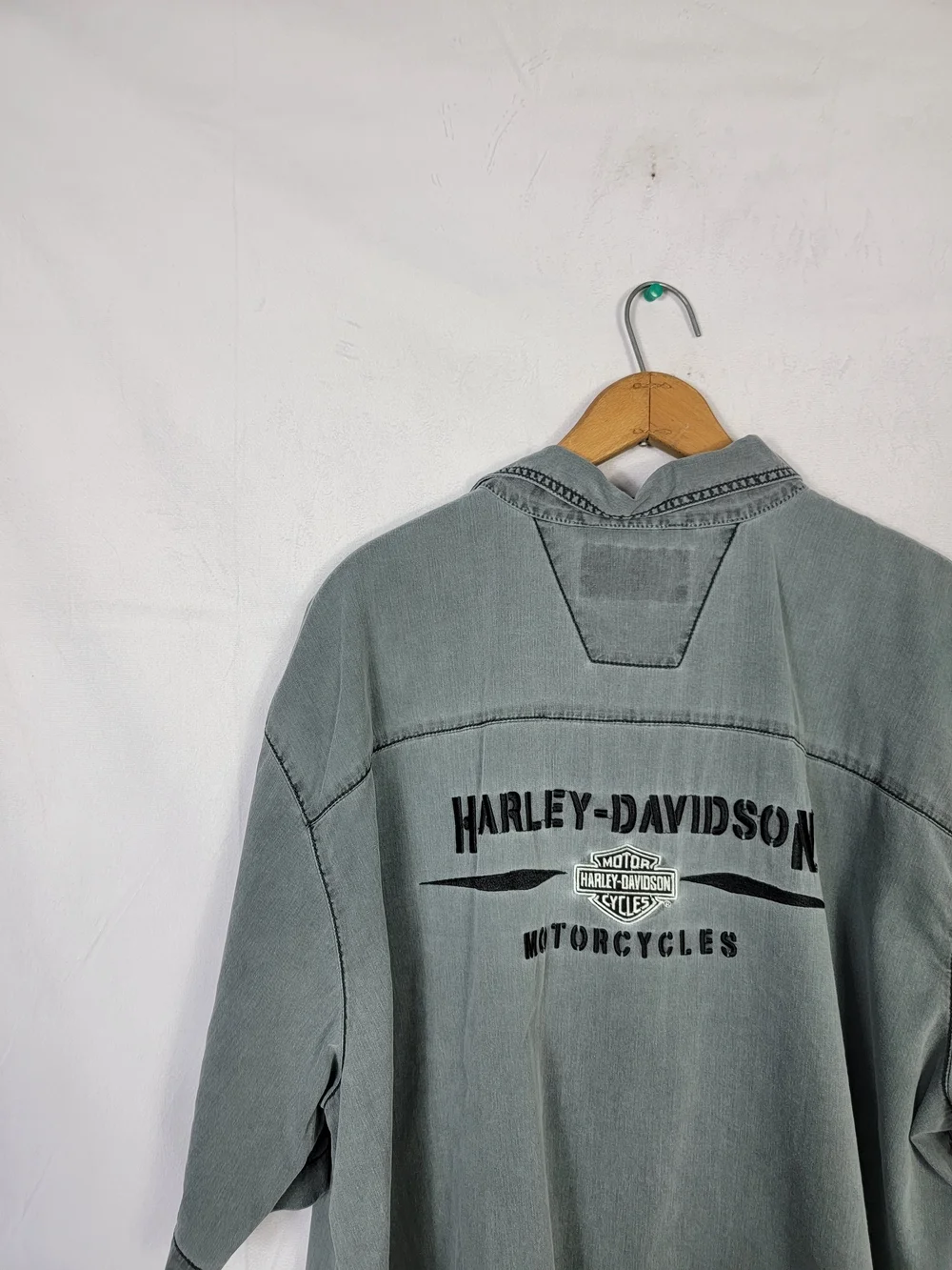Men's Xxl Harley Davidson Button Down
